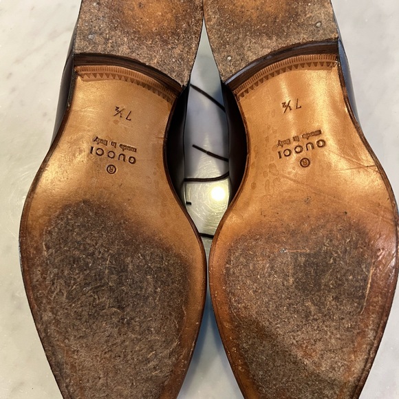 Gucci Vitello Anilux dress shoes (Rodeo Scuro) - Picture 6 of 11
